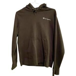 Champion Hoodie Pullover Sweatshirt Men’s Size Medium Navy Blue